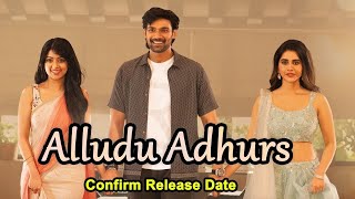 Alludu Adhurs Movie Confirm Release Date | Bellamkonda Srinivas | Nabha Natesh