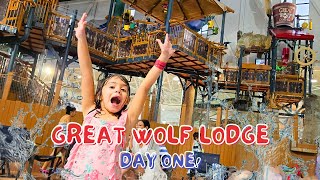 GREAT WOLF LODGE Day One! Poconos PA