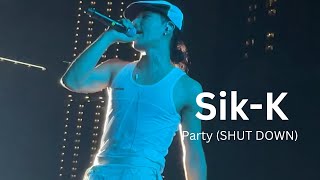 23.08.26 Sik-K 식케이 —  Party (SHUT DOWN)  (Asian Sound Syndicate DAY 1) ASS Vol. 2