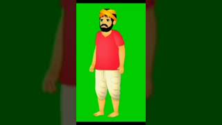 how to make green screen cartoon character |cartoon character green screen