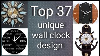 Top 37 Unique wall clock design 2022|| Home decor wall clock design 2022||