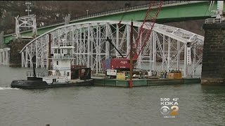 Crews Working To Cleanup After Hulton Bridge Explosion