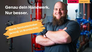 Werde Servicetechniker im Brandschutz (m/w/d) I CWS Fire Safety