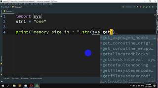 How to Get the size of an object in bytes in Python
