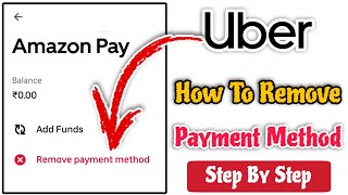 Uber Se Payment Method Kaise Remove Kare || Uber Payment Method Delete Kare ||(Uber New Update 2024)