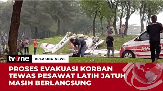 3 Orang Tewas Akibat Pesawat Jatuh di BSD | Breaking News tvOne
