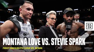 FIGHT HIGHLIGHTS | Montana Love vs. Stevie Spark