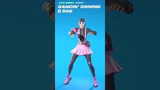 NEW Icon Series DANCIN' DOMINO Emote Fortnite #fortnite #iconseries #dance #socialclimber #emotes