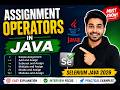 168. Assignment Operators in Java (Selenium Java 2026)