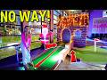 INSANE TRIPLE Hole in One at the Ultimate Christmas Mini Golf Course!