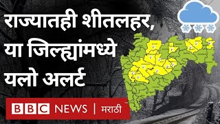 Maharashtra Weather Report : महाराष्ट्रात या जिल्ह्यांना Cold Wave साठी यलो अलर्ट