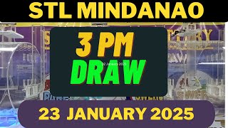 STL  Mindanao result today 3pm Live 23 January 2025  - Mindanao 3 PM live result