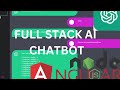 FULL STACK AI CHATBOT - PREVIEW NODEJS | OPENAI | ANGULAR
