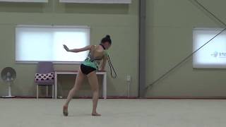 Korea Kangheesun International RG  Anna Oh Junior  rope