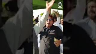 PTI Protest at Peshawar | Imran Khan's disqualification | Aaj News #shorts