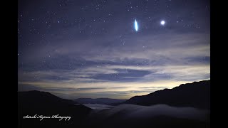 Auto Holy Grail Time-lapse 「星と滝雲の共演」