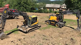 Nakládání Tatry / Cab View Volvo EWR 150 E / Úprava břehu