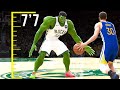 I Made The Hulk A 7'7 Point Guard in NBA 2K