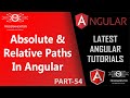 54 | Absolute And Relative In Angular | Relative Navigation Angular | Routing Angular (Hindi/Urdu)
