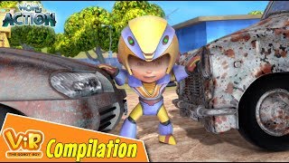 Vir The Robot Boy | Non Stop Action | Cartoon For Kids | Compilation 53