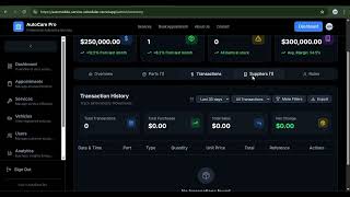 Autocare Service Scheduler Admin-dashboard