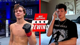 Chase Hooper rewatches his DWCS bout from 2018 | UFC FIGHT PASS Rewind