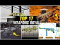 Top 17 Weapons royale Gun skin in free fire battleground | Free fire के कुछ ऐसी Weapons जो unique h