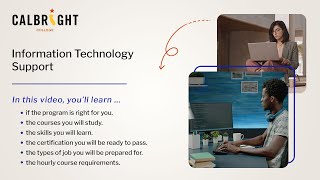 Calbright IT Support Program