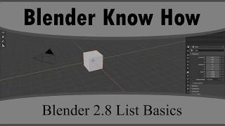 How To Get Started With Lists In Python In Blender