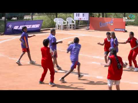 Handball Girls U 16 Sfa Championship Hyderabad Youtube