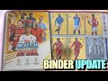 MATCH ATTAX 2024/25 Binder Update | How To Store The New Update & Festive Cards | Almost Complete