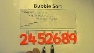 Simulation: BubbleSort