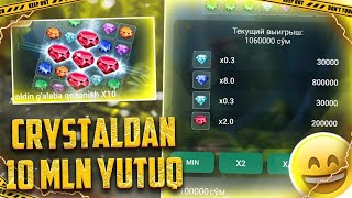 CRYSTAL DAN 10 MLN YUTUQ #1xbet #1xbet_games