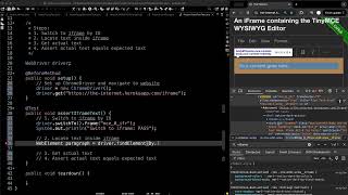 How to Assert Iframe Text (Tutorial) | Selenium + TestNG + Java