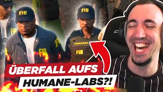 Hamudi und Ayo als FIB beim HUMANE LABS Einsatz! 🔥 | GTA RP FastLife