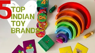 5 Top Indian Toy Brands | Wooden Open ended Toys