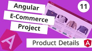 E-Commerce Angular Project |  عرض تفاصيل المنتج  : Product Details In  Angular [Arabic]