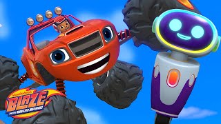 Mega Bot Rescues Blaze \u0026 AJ! | Blaze and the Monster Machines