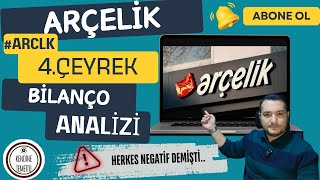 ARÇELİK (ARCLK) 2024 YILI 4. ÇEYREK BİLANÇO ANALİZİ - KİMSENİN BAHSETMEDİĞİ DETAYLAR