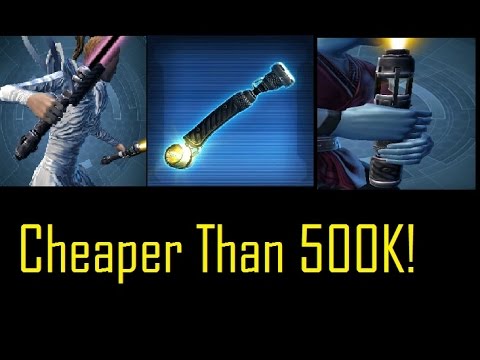 SWTOR: Best Lightsabers for Under 500,000 Credits SWTOR: Best Lightsabers for Under 500,000 Credits