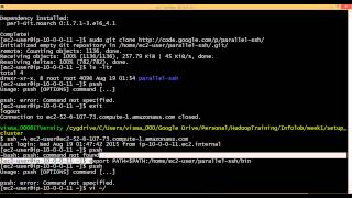 Setup Parallel SSH