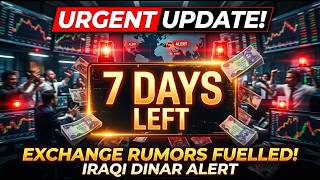 URGENT UPDATE: 7-Day Iraqi Dinar Countdown Fuels Exchange Rumors! 🏦💸