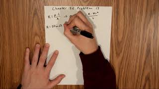 Fundamentals of Physics 8th Edition (Walker/Halliday/Resnick), Chapter 26, Problem 17 Solution