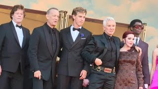 Hanks, Luhrmann walk Cannes red carpet with "Elvis" | AFP