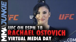 Rachael Ostovich: 'This could be my last fight' with loss | UFC on ESPN 18 full interview
