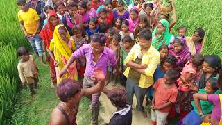 Navratri ka dance gram. Nagchori Jila Siddharth Nagar