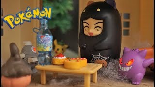 Pokemon StopMotion anime!「pokemon Halloween」ポケモンハロウィン！