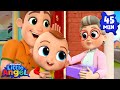 Wait! Don’t Open the Door! Safety Song | Little Angel Kids Songs & Nursery Rhymes