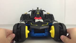 Fisher-Price Imaginext DC Super Friends Transforming Batmobile R/C Vehicle Video Demonstration