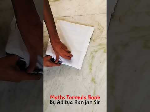 Unboxing || Brahmastra Maths Formula Book 2nd Edition By Aditya Ranjan ...